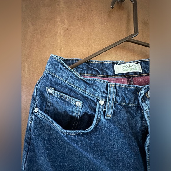 Wrangler Flannel- lined jeans. Womens 8 - Picture 3 of 12